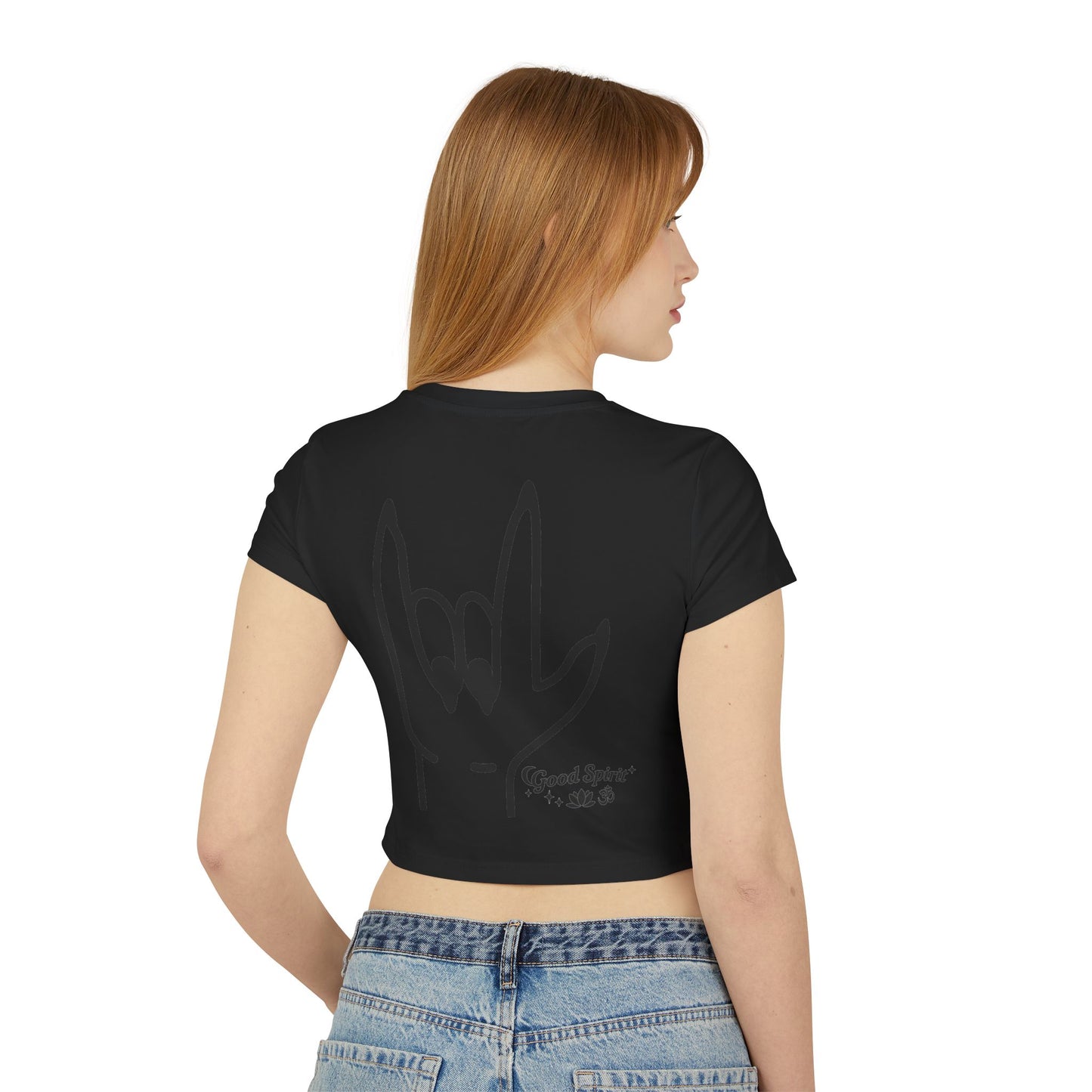 Good Spirit Crop Tee