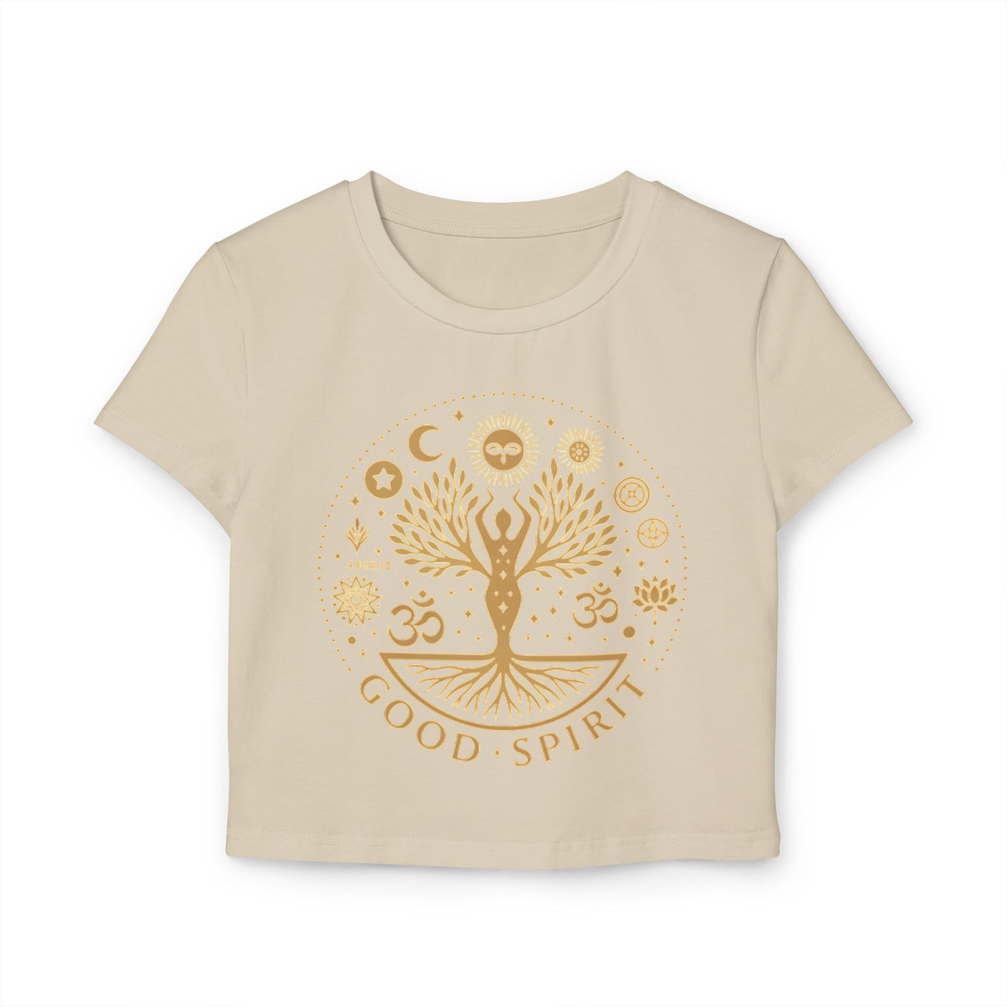Golden Good Spirit Baby Tee