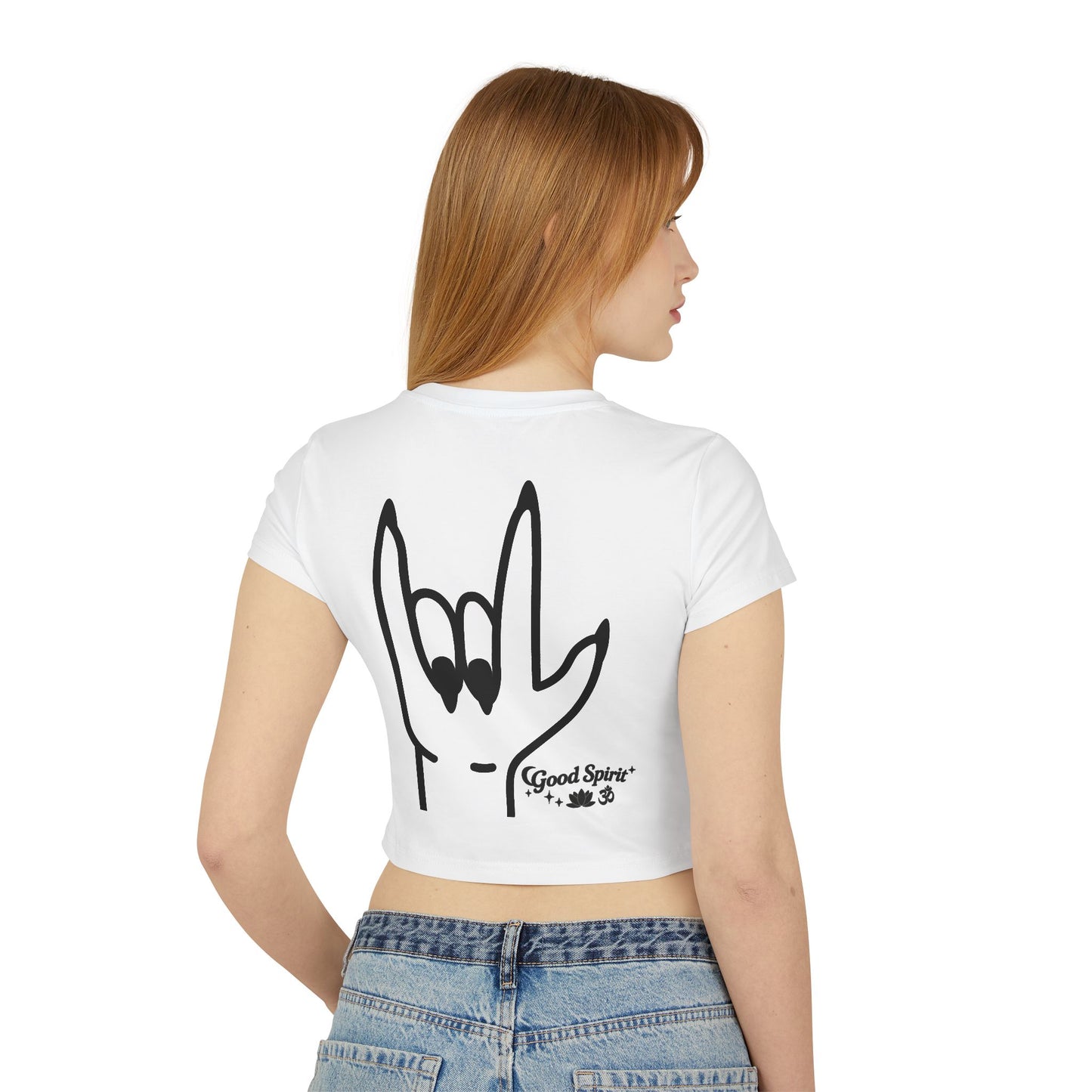Good Spirit Crop Tee