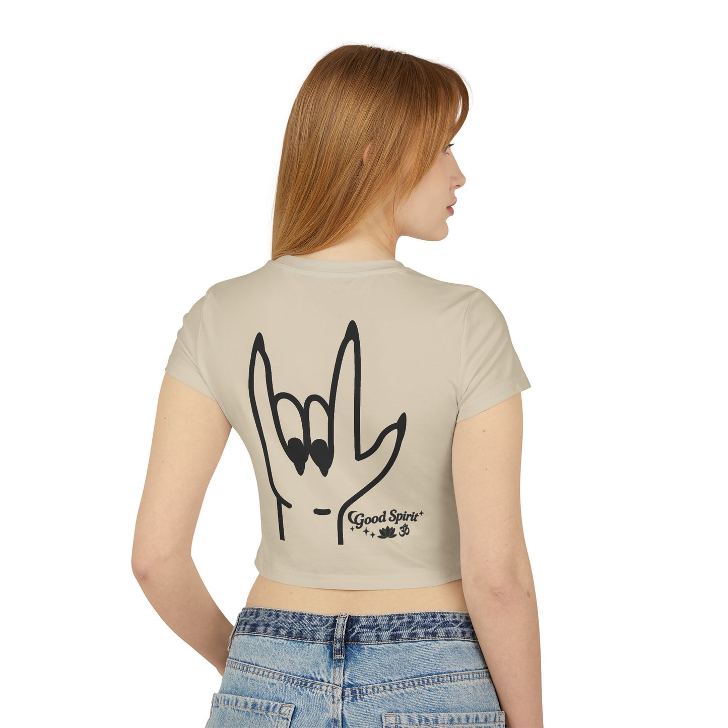 Good Spirit Crop Tee