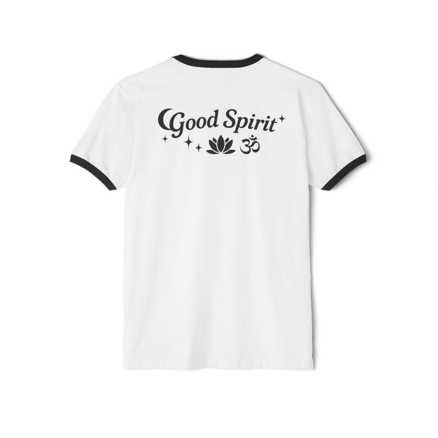 Good Spirit Unisex Cotton Ringer T-Shirt