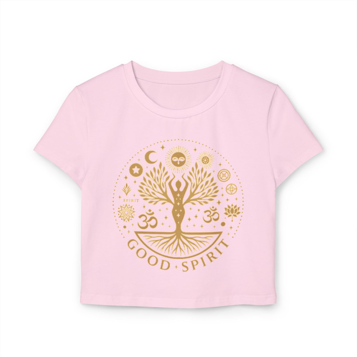 Golden Good Spirit Baby Tee