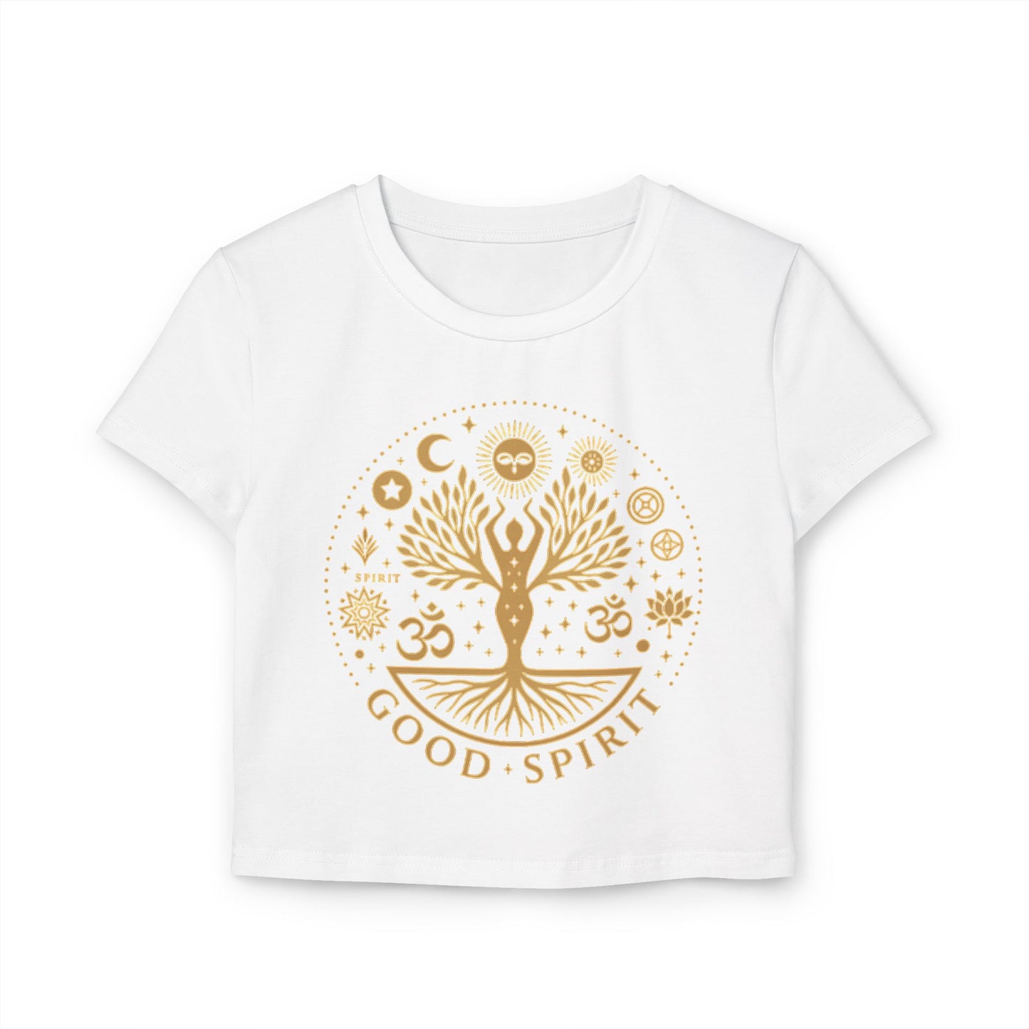 Golden Good Spirit Baby Tee