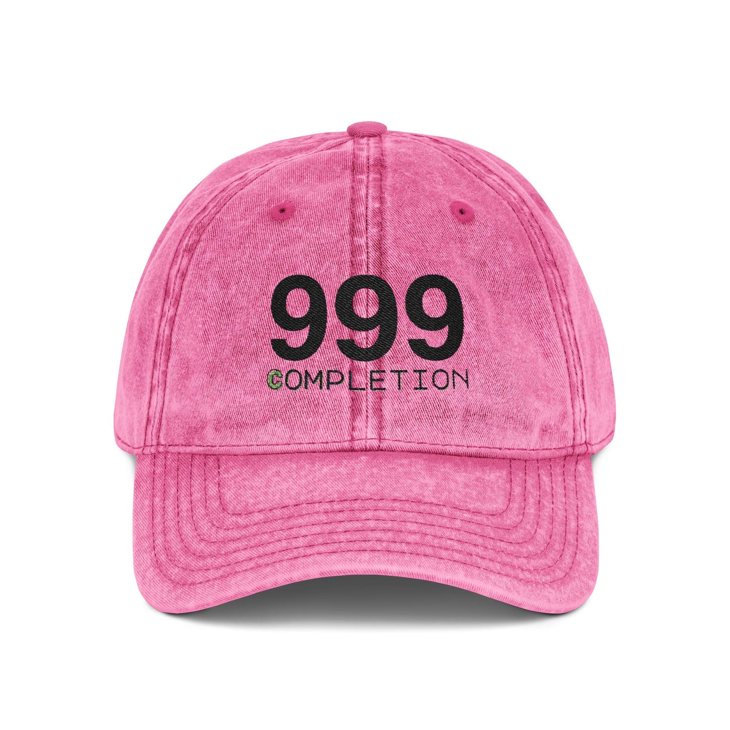 Embroidered Angelic Energy Cap - 999 COMPLETION