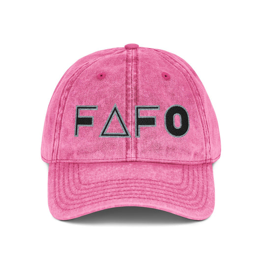Vinage FAFO Denim Cap