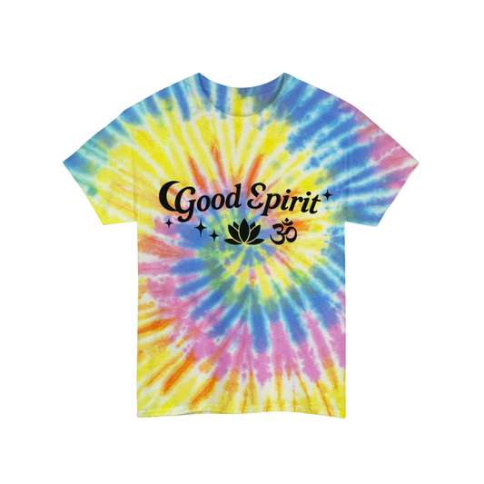 Good Spirit Tie Dye Cotton Tee
