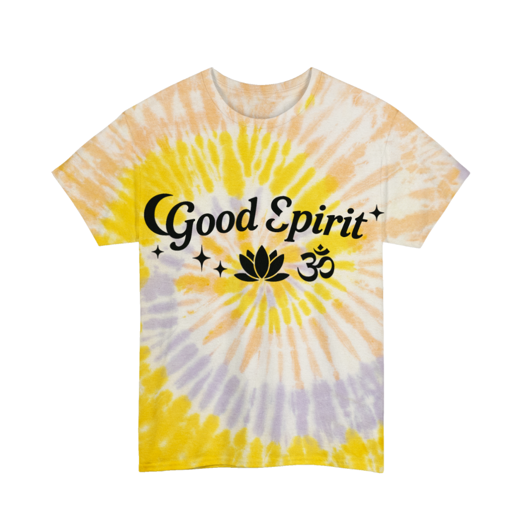 Good Spirit Tie Dye Cotton Tee