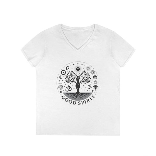 Good Spirit V-Neck T-Shirt