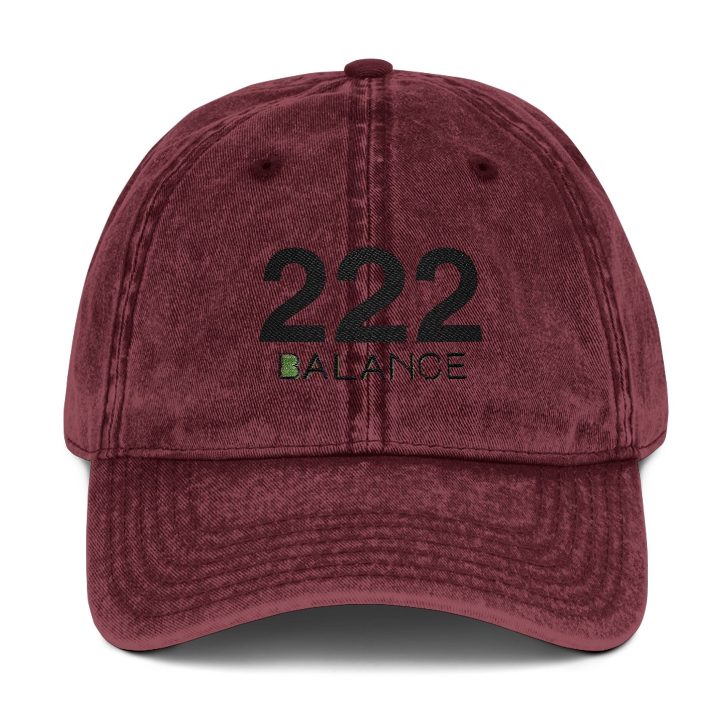 Embroidered Angelic Energy Cap - 222 BALANCE