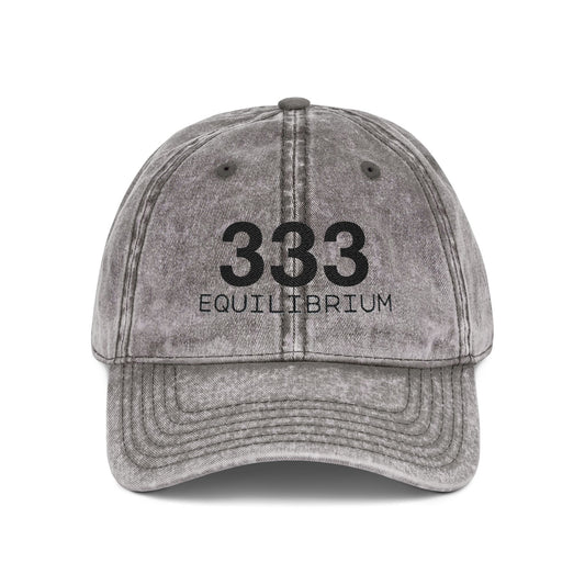 Embroidered Angelic Energy Cap - 333 EQUILIBRIUM