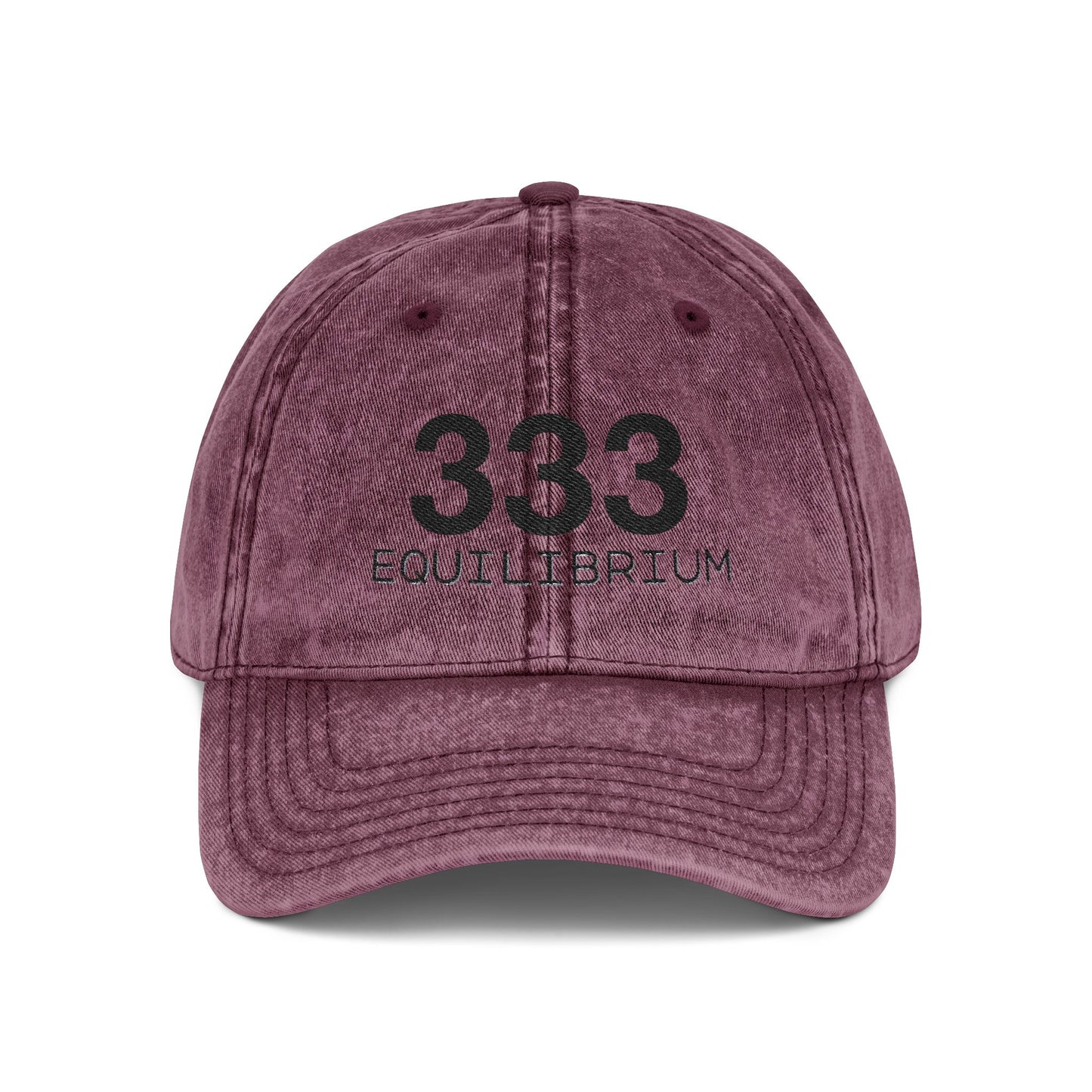 Embroidered Angelic Energy Cap - 333 EQUILIBRIUM