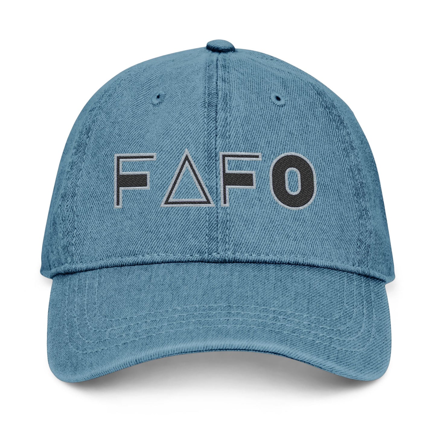 FAFO Denim Cap