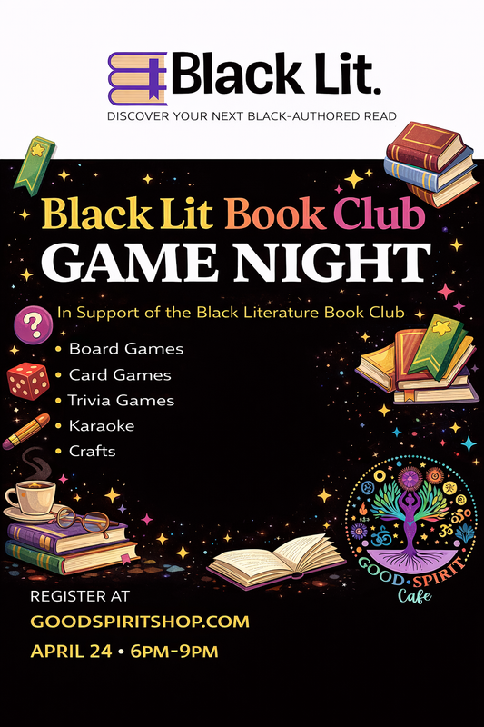 Black LIT Reads Book Club Game night! 4/24