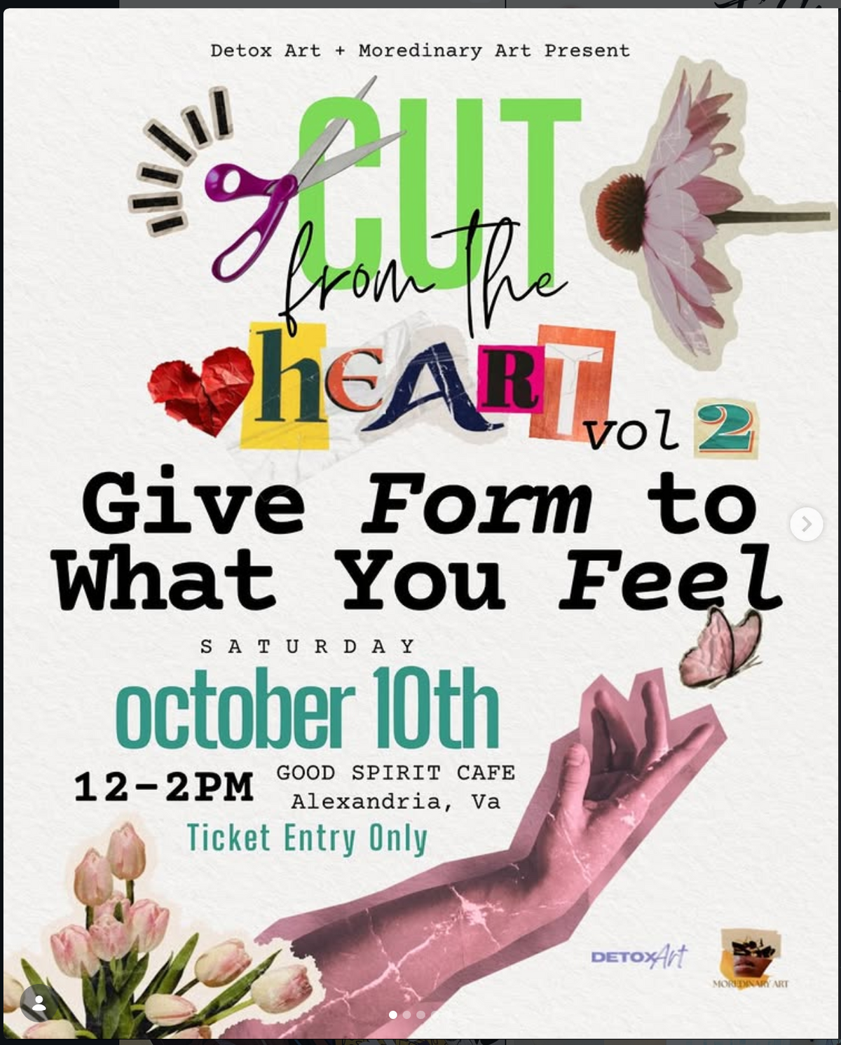 Detox Art Presents: Cut From the Heart | OCT 10